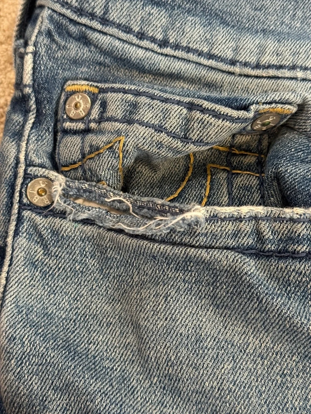 True Religion Light Danny Tapered Jeans
